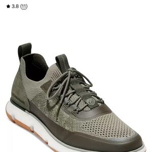Cole Haan Men's Green Mesh Sneakers